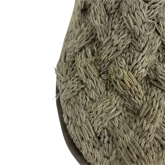 UGG Isla Sweater Cable Knit Boots in Gray Size 7 - Picture 9 of 16